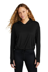 New Era® Women's Power Long Sleeve Hoodie - Black - XS